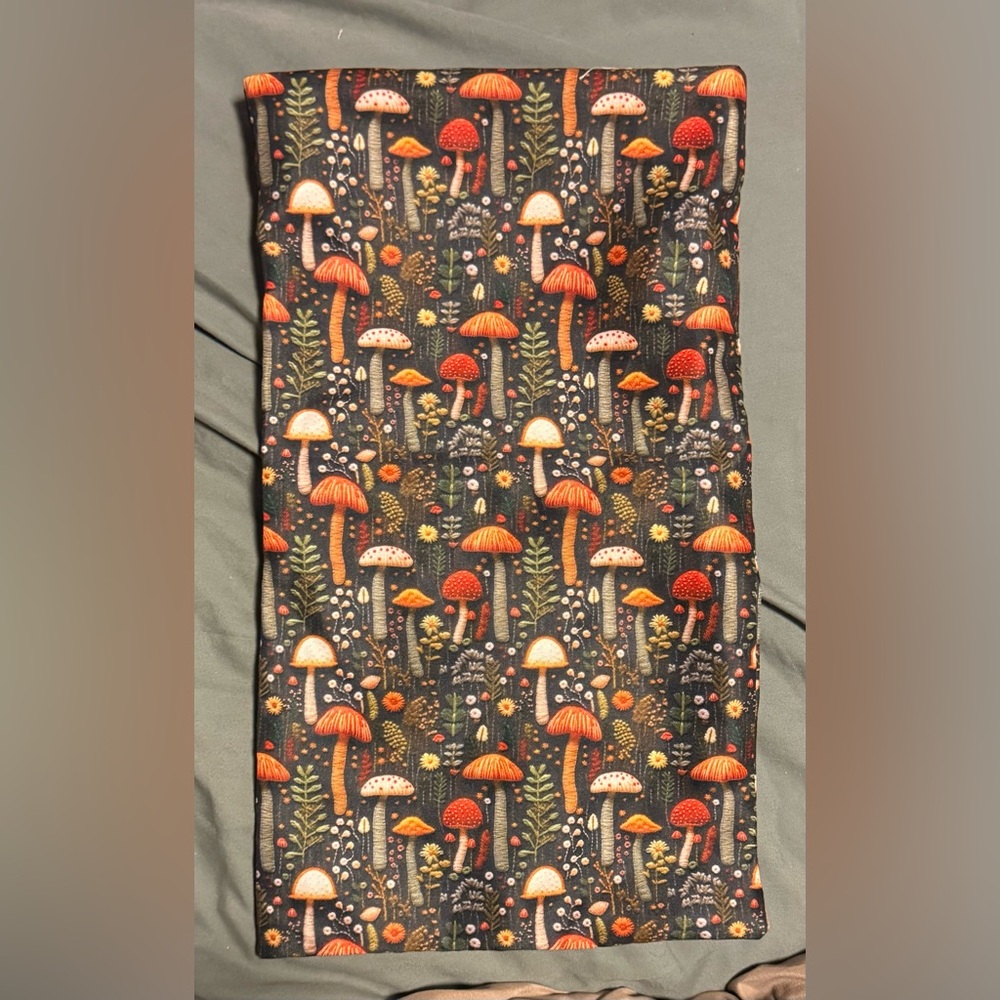 Mushroom Boho Forest Microwave Corn Heat Pad / Cool Pack / Weighted Lap Pad
